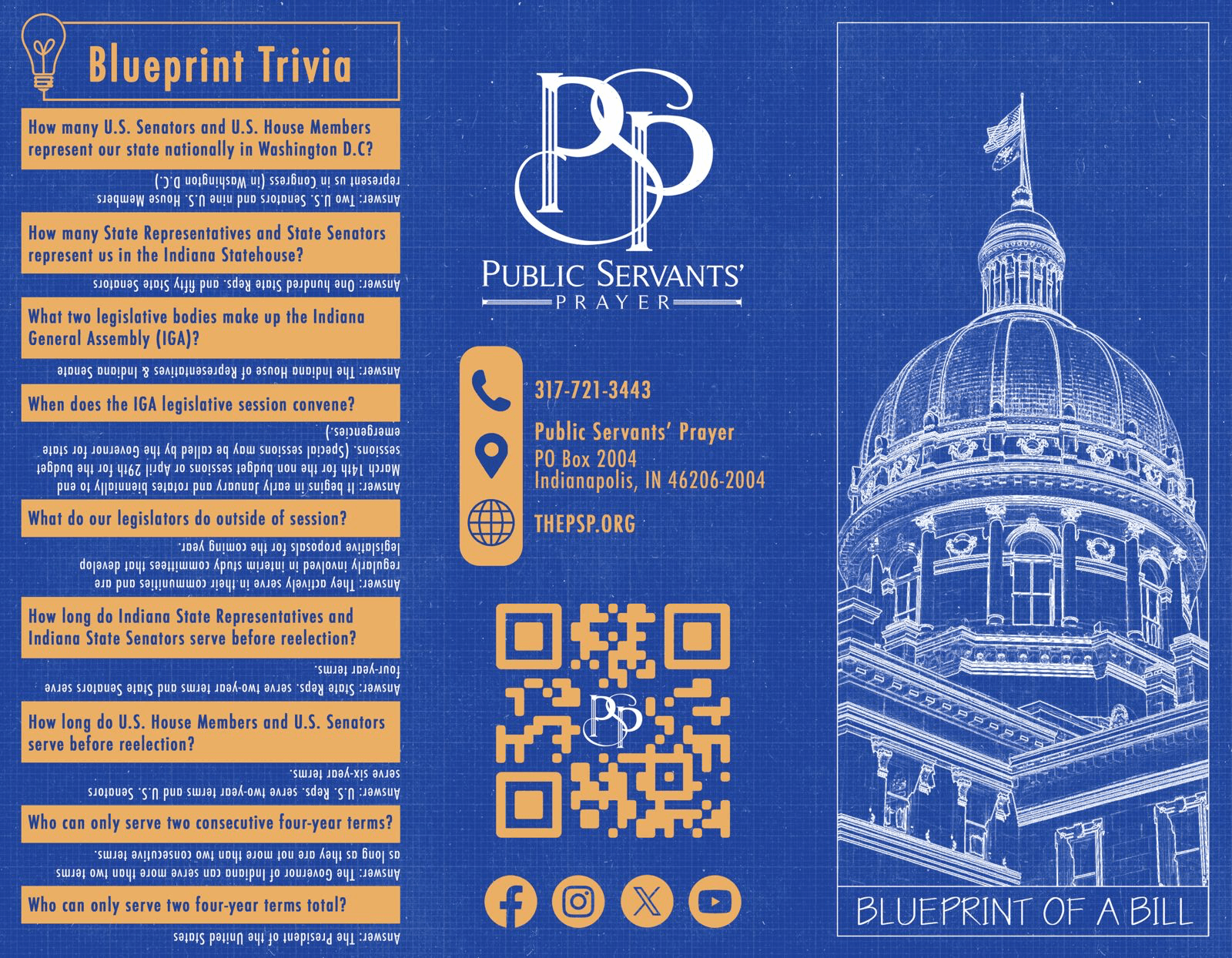 Blueprint of a Bill Outside