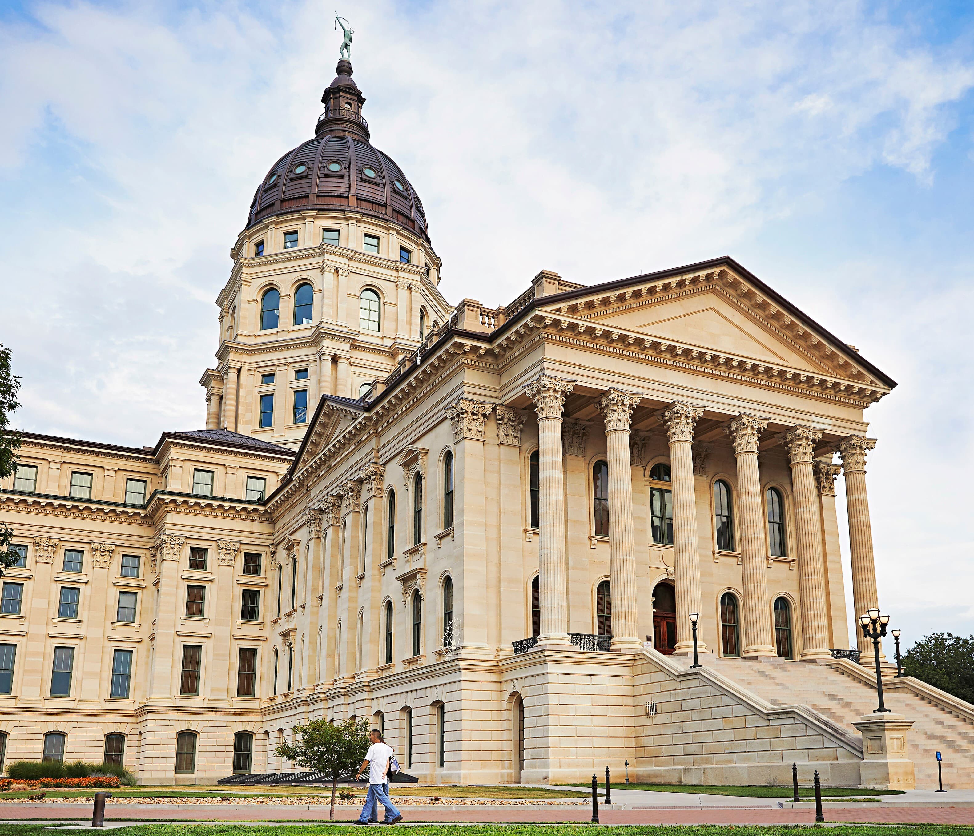 From Pam Russell's letter, An invitation from the Kansas Statehouse