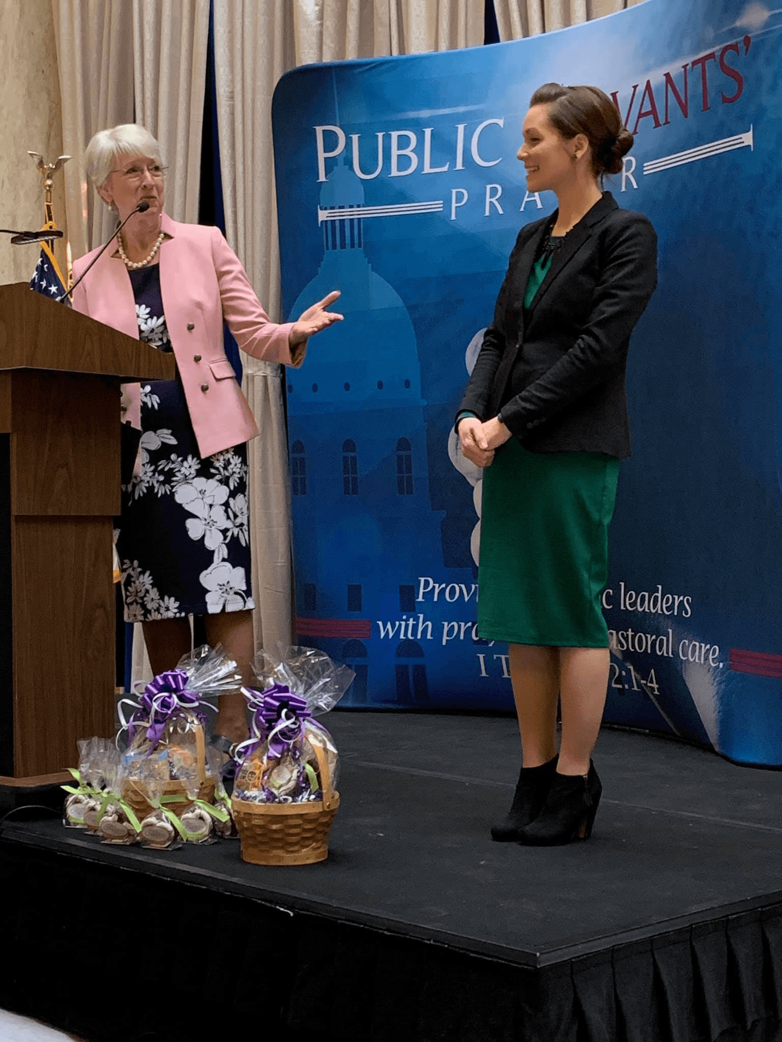 Pam and Jessica at the 2018 Women's Statehouse Day