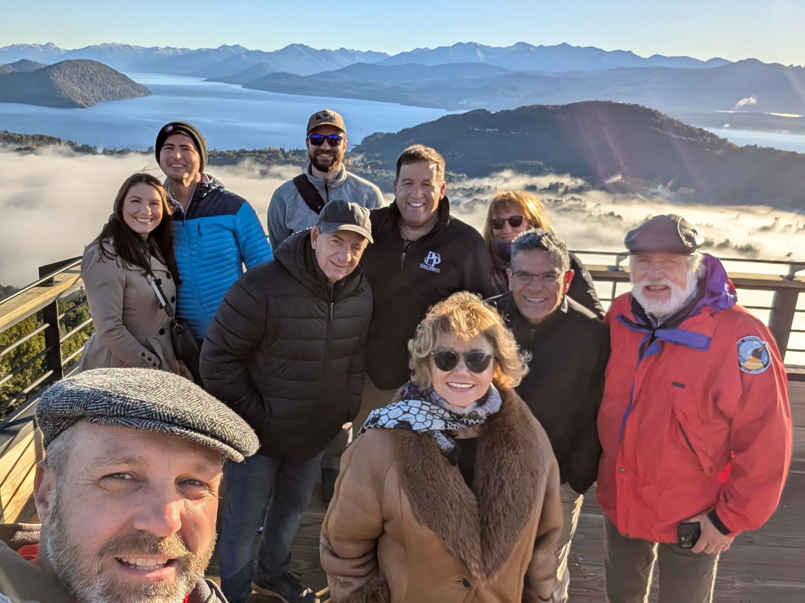 Parliament and Faith alongside PSP enjoying Patagonia