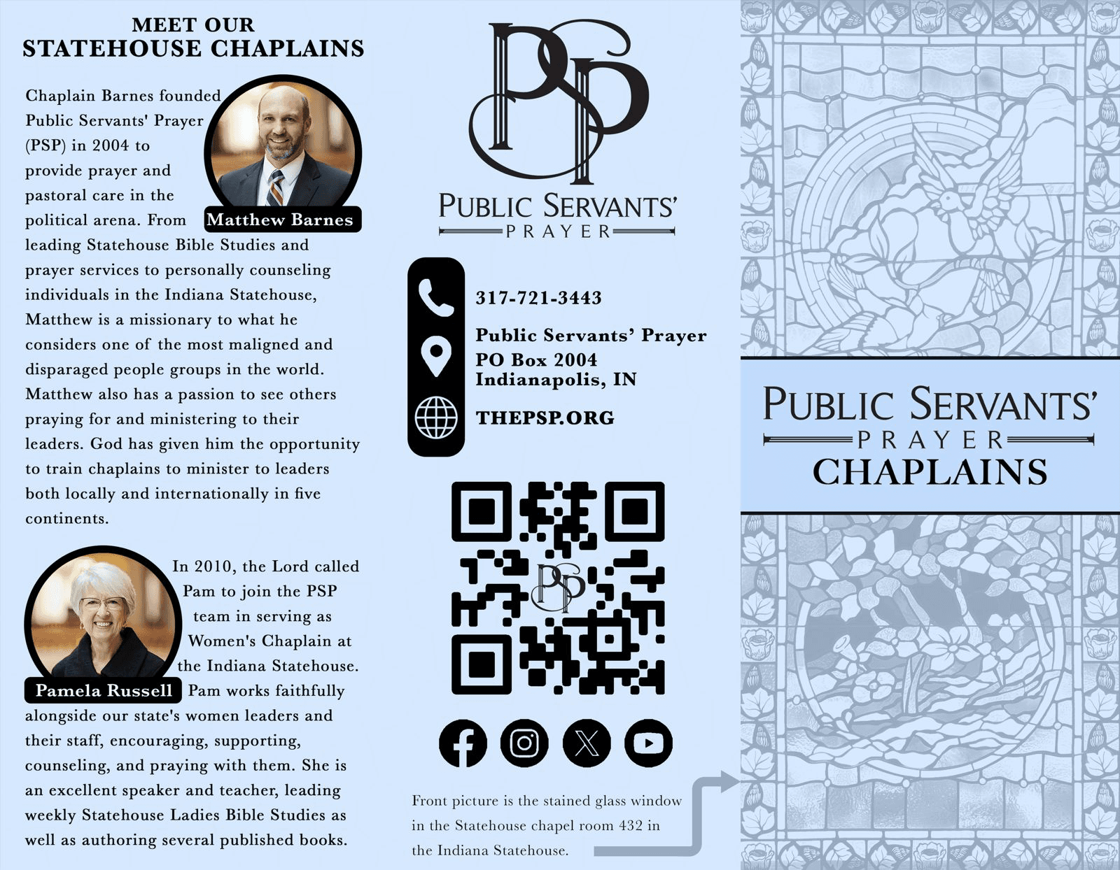 PSP Chaplains Informational Brochure