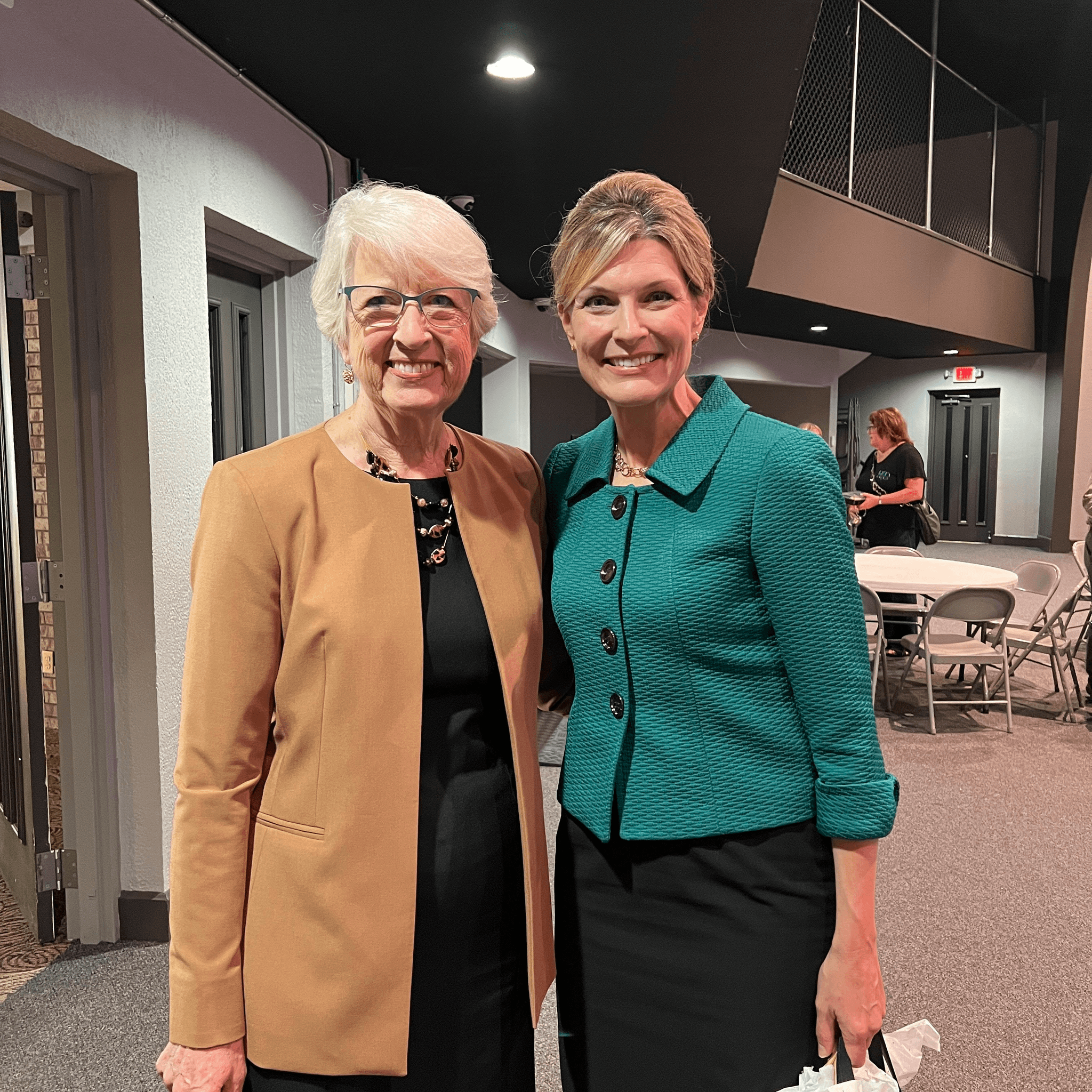 Pam with State Comptroller Elise Nieshalla