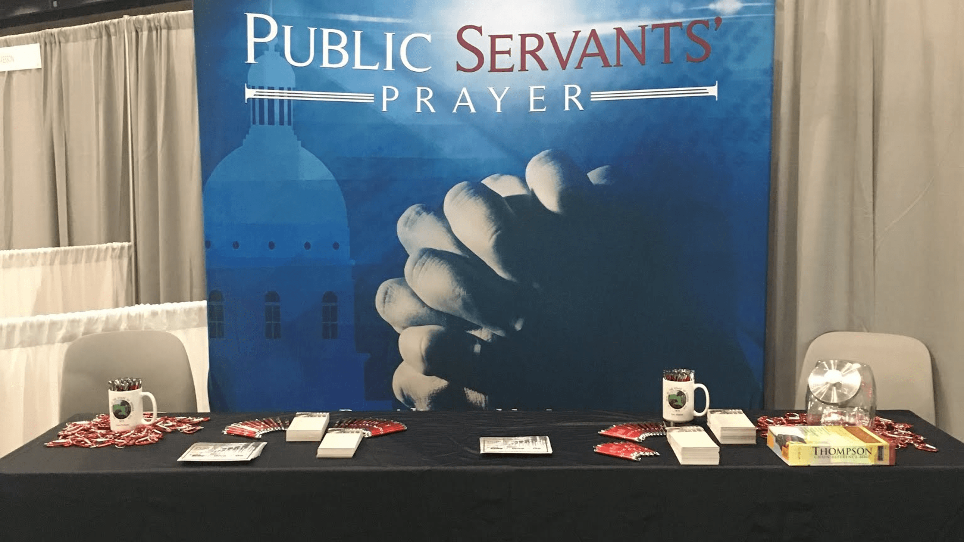 PSP Table at an event