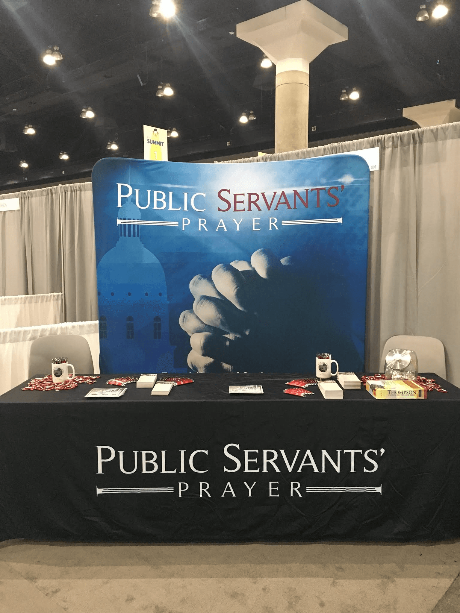 PSP Table at an event