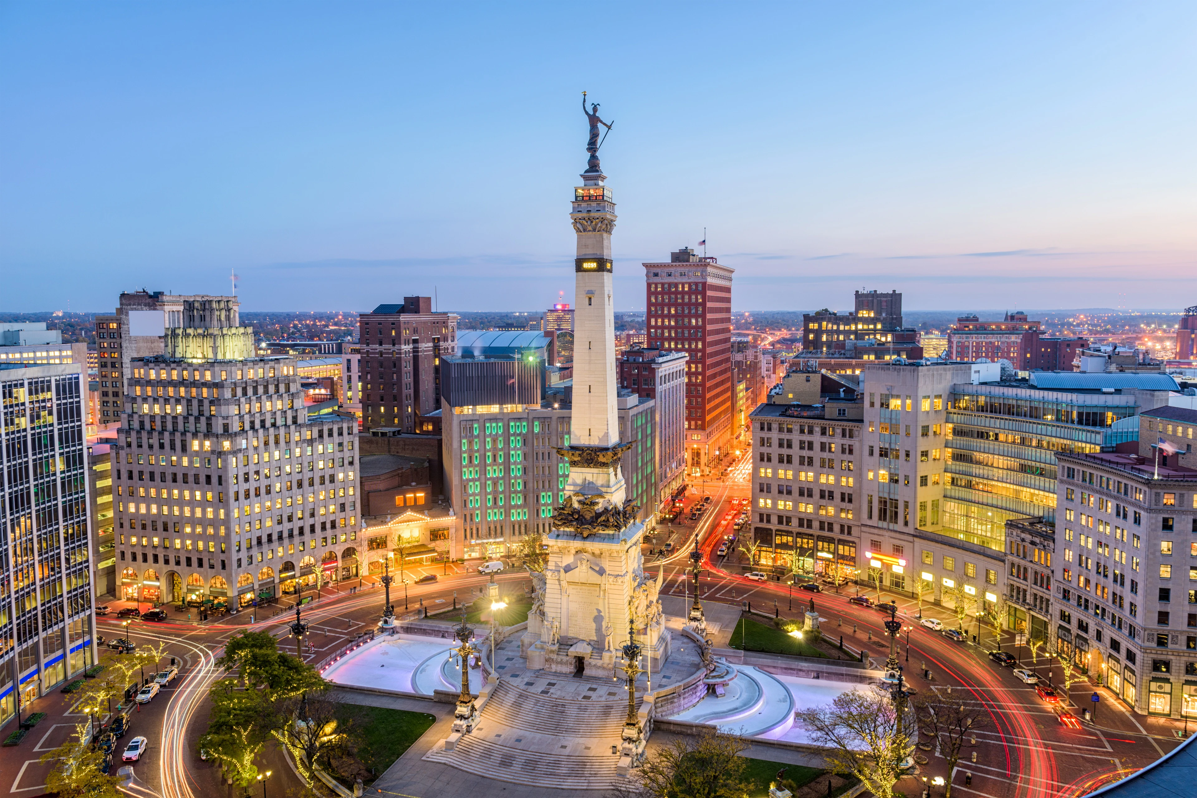 Indy from the sky