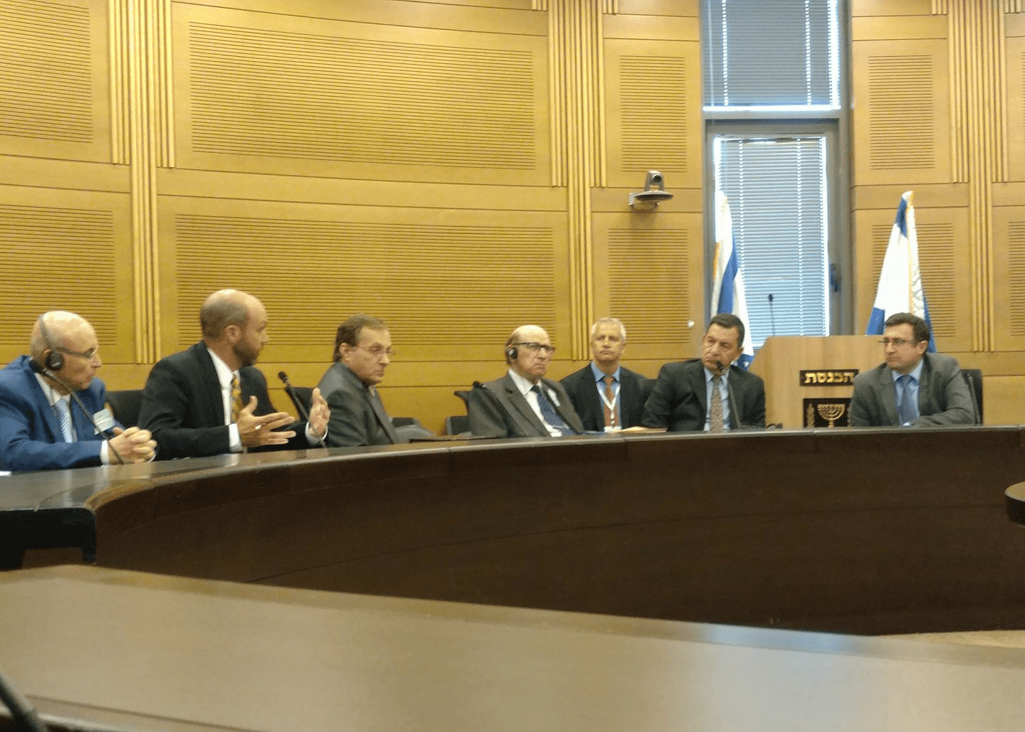 international assembly in the Knesset