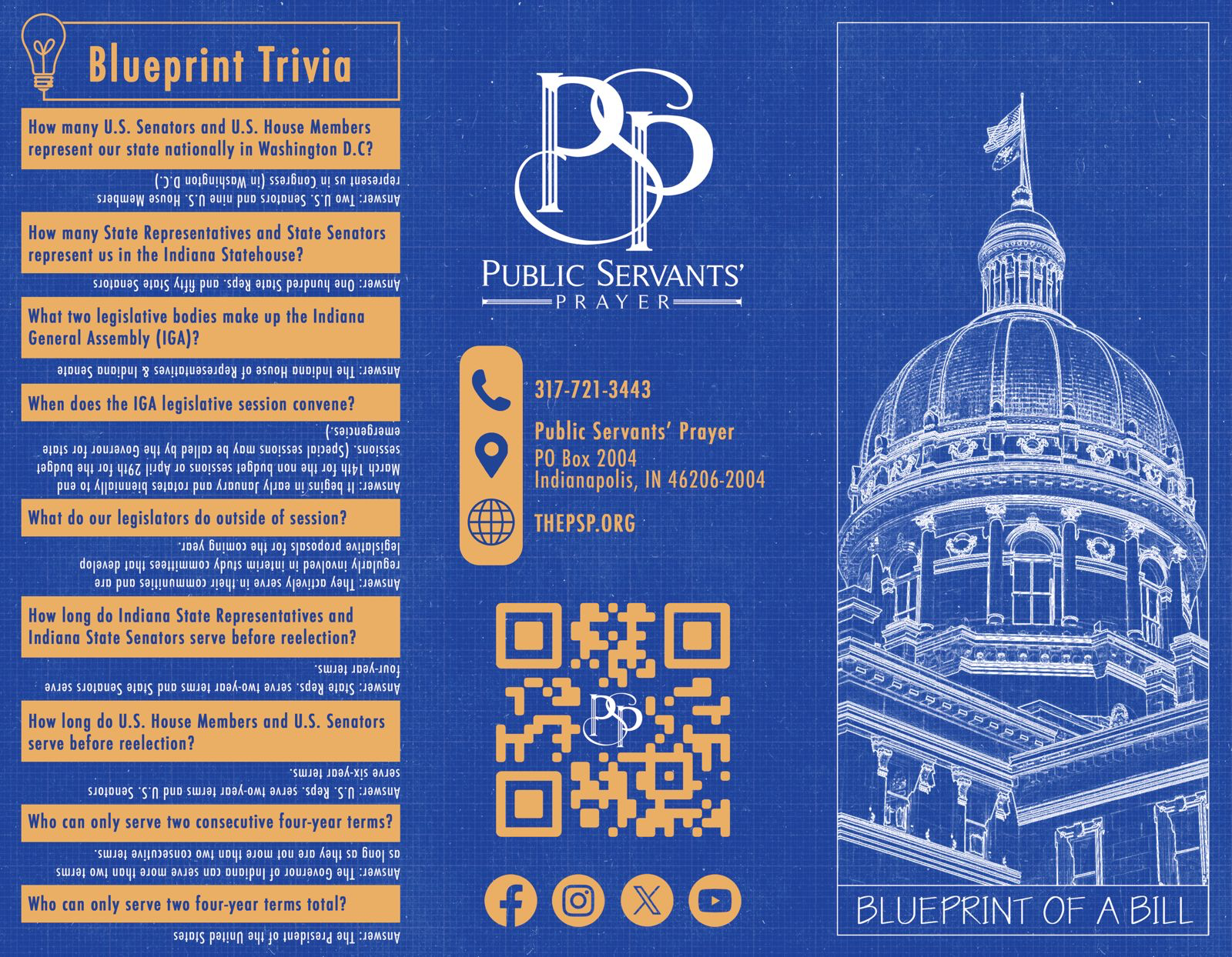 Blueprint of a Bill Outside