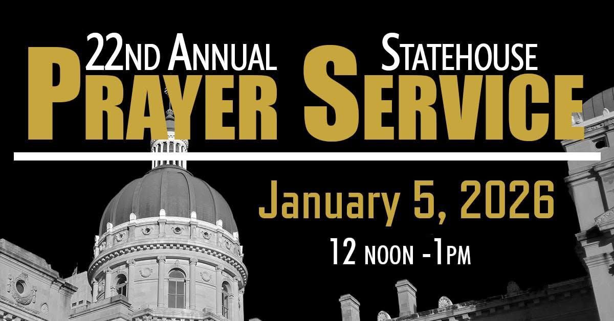 22nd Annual Statehouse Prayer Service invitation
