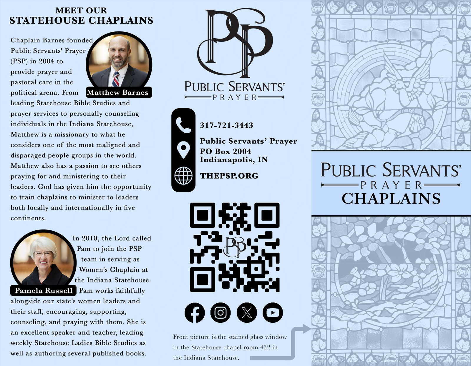 PSP Chaplains Informational Brochure 