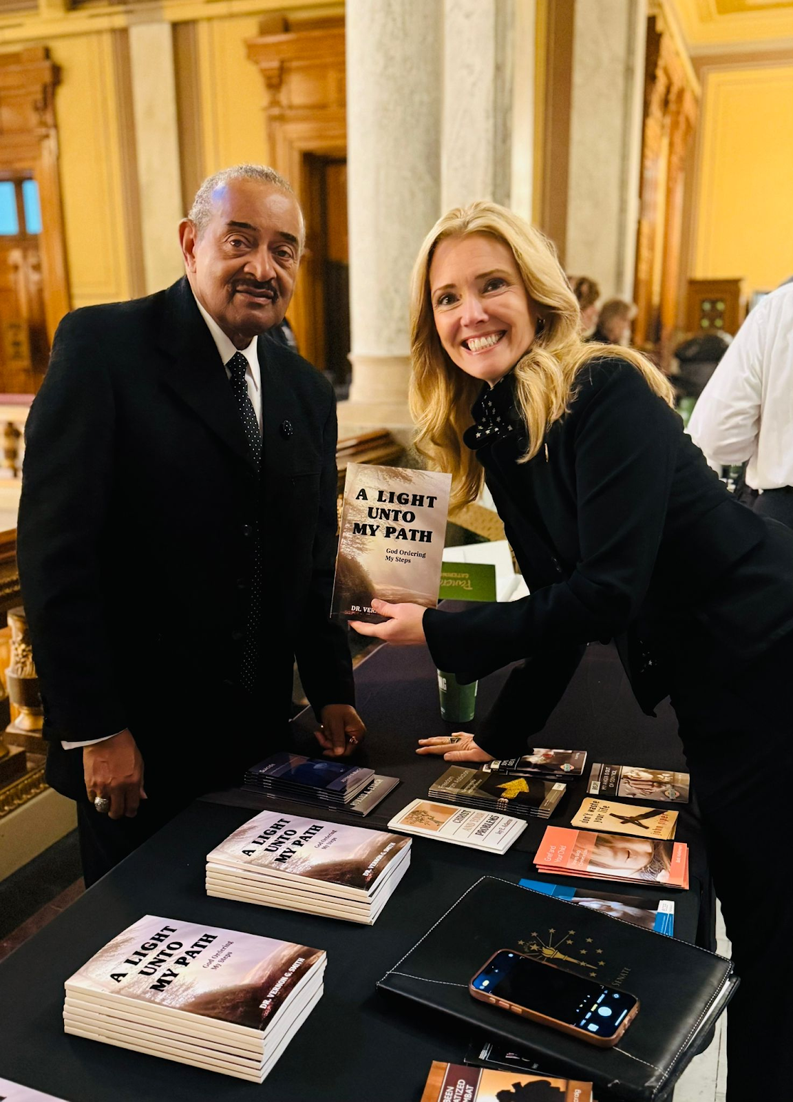 Rep. Vernon Smith and Senator Shelly Yoder 