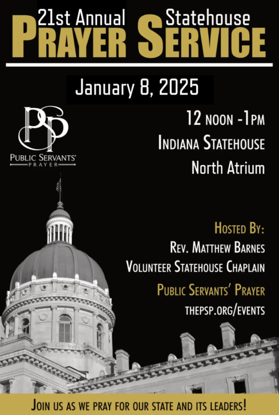 Statehouse Prayer Service Invite 2025